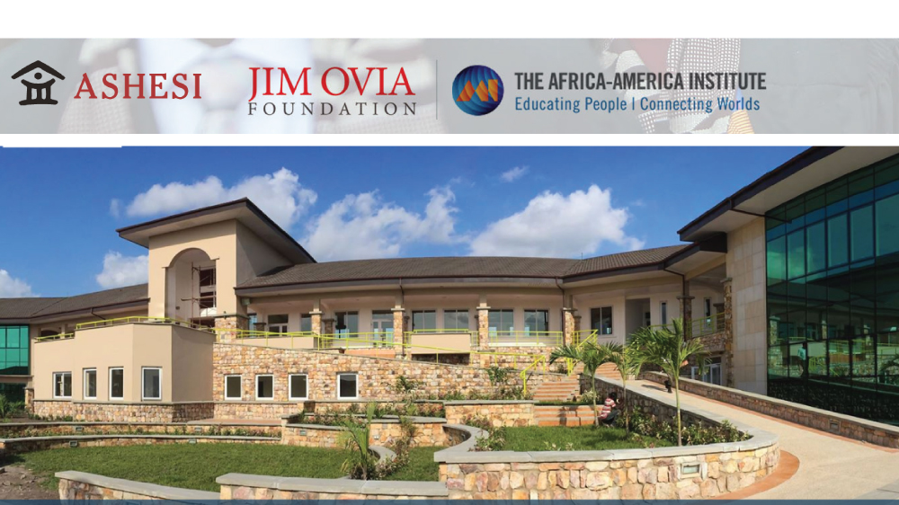 The Jim Ovia Foundation Leaders Scholarship at ASHESI University