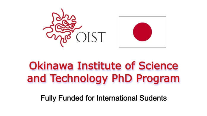 OIST PhD Program in Japan for International Students
