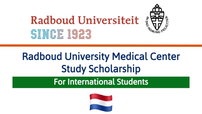 Radboud University Medical Center Study Scholarship