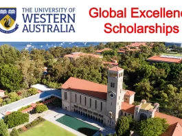 The University of Western Australia Global Excellence Scholarships