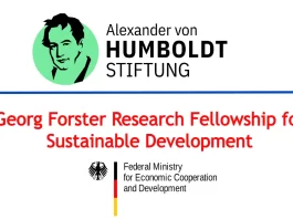 Georg Forster Research Fellowship for Sustainable Development